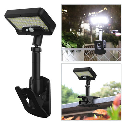 Applique Solaire à Clipser 92 LED Détecteur de Mouvement Étanche