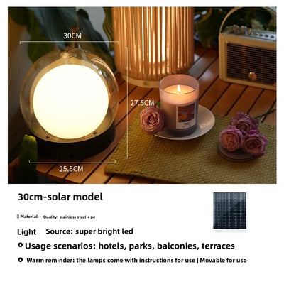 Applique Solaire Murale Lune Lumineuse de Jardin