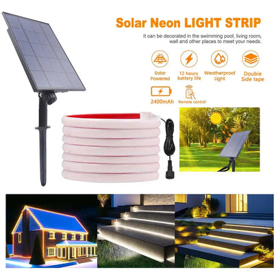Ruban LED COB Solaire Étanche IP65