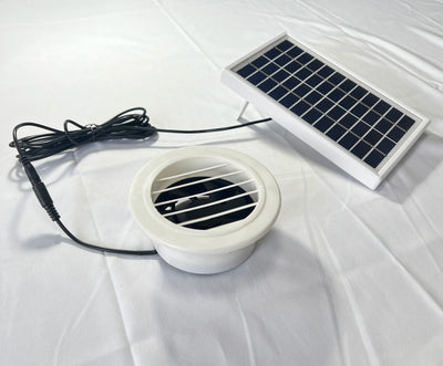 Ventilateur Solaire Mural d'Extraction pour Abri