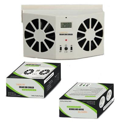Ventilateur Solaire de Ventilation 2W avec Écran