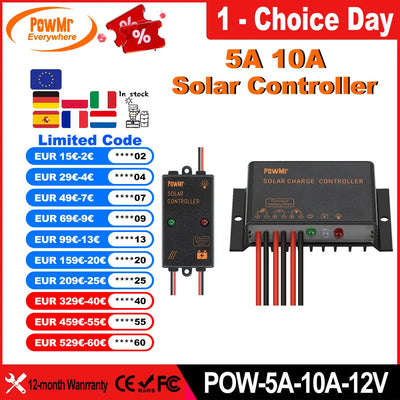 Régulateur de Charge Solaire MPPT Étanche IP68