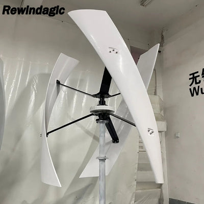 Éolienne Verticale Maglev 5 kW à 30 kW 3 Pales 24V à 220V