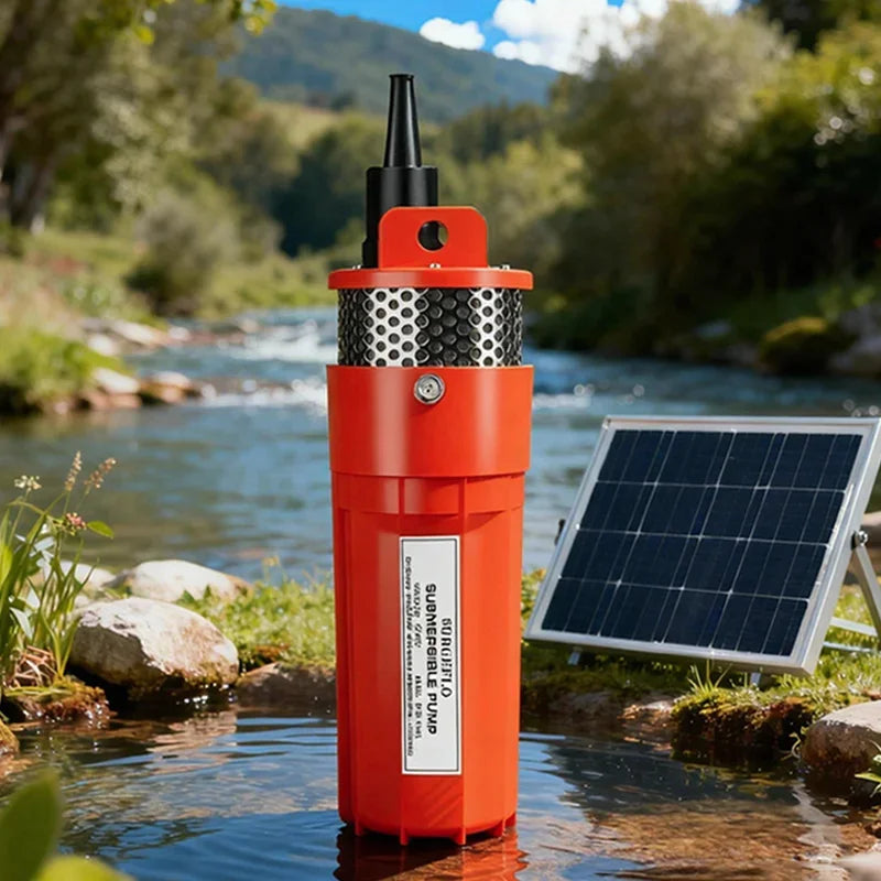 Pompe Submersible Solaire pour Puits Profond 70m
