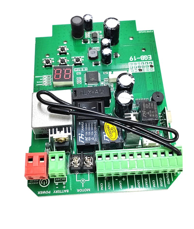 Carte de Commande Portail Coulissant Solaire 24V DC