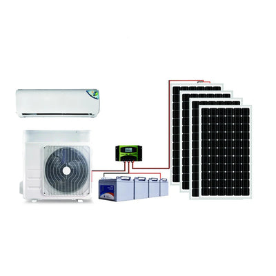 Climatiseur Solaire Hybride AC/DC 48V 9000 à 24000 BTU