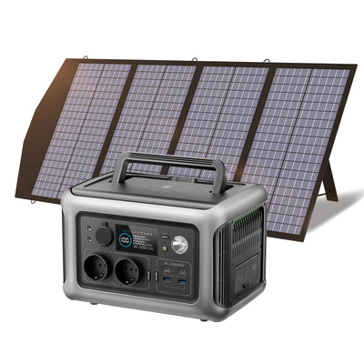 Générateur Solaire Portable 600W avec Panneau