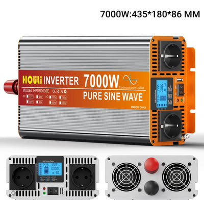 Convertisseur Solaire Onde Pure 3000W à 7000W