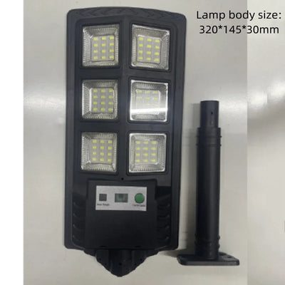 Lampe Solaire de Rue Extérieure Puissante avec Télécommande