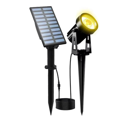 Projecteur Solaire RGB Arbre Couleur Changeante Mur Jardin