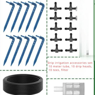 Kit d'Irrigation Solaire Goutte-à-Goutte Automatique