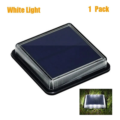Lampe Terrasse Solaire Étanche Éclairage Marche Escalier Jardin
