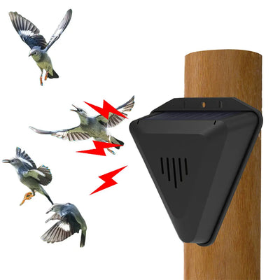 Répulsif Solaire Oiseaux à Minuteur 13 Sons IP55