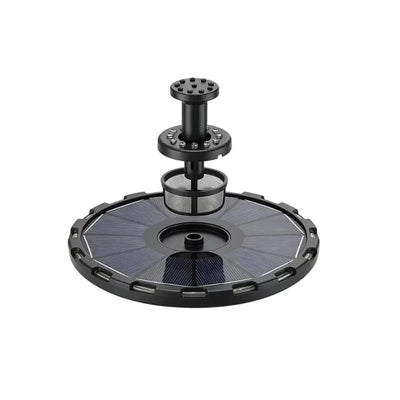 Fontaine Solaire Flottante 3,5 W avec 7 Couleurs LED