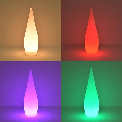 Panneau solaire de la lampe goutte d'eau