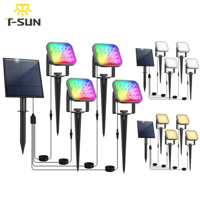 Lampe Solaire Extérieure IP65 Éclairage Paysage Jardin