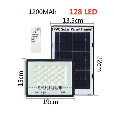 Projecteur Solaire Extérieur Puissant 400W