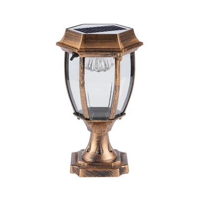 Lampe Solaire de Pilier Portail Etanche IP55