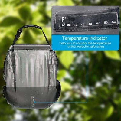 Sac de Douche Solaire 20 L Kaki Surf et Pêche
