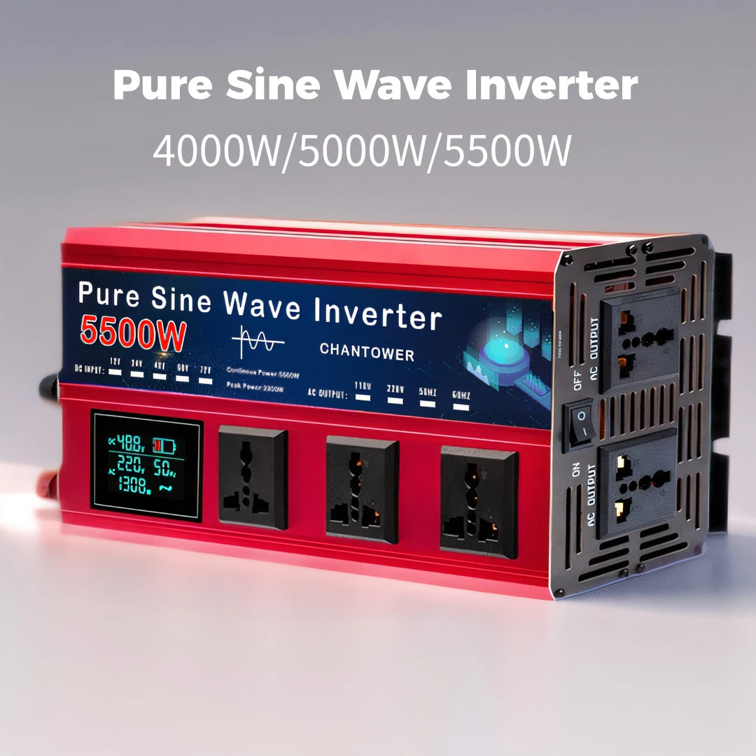 Convertisseur Solaire Onde Pure 2000W à 5500W