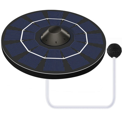 Pompe à Oxygène Solaire pour Bassin avec Pierres à Bulles