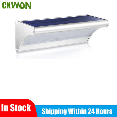 Lampe Solaire Extérieur Détecteur de Mouvement 60 LED 6000mAh