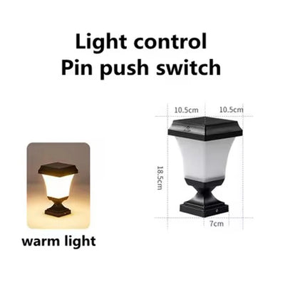 Lampe Solaire Carrée Extérieure Étanche Jardin - vue 8