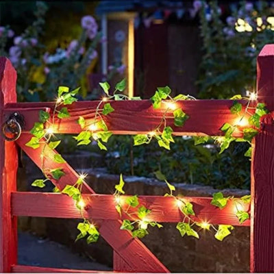 Guirlande Solaire Extérieur Lierre Artificiel 50 à 150 LED