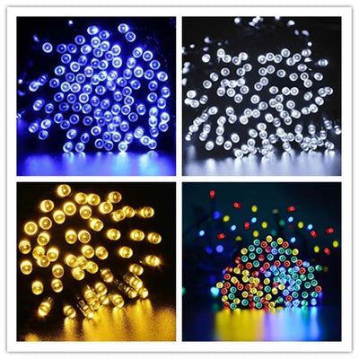 Guirlande Solaire LED Étanche 8 Modes de 7 à 32 m