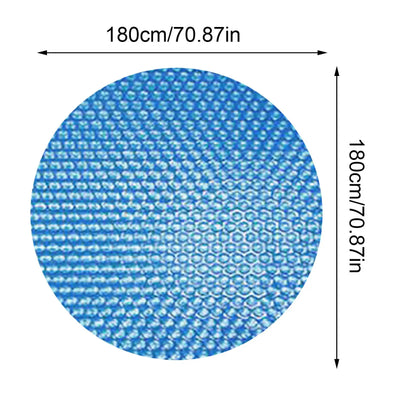 Bâche à Bulles Solaire Ronde pour Piscine Hors-Sol