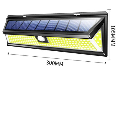 Applique Murale Solaire Extérieur Détecteur de Mouvement 118 LED