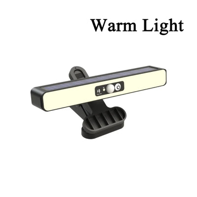 Applique Murale Solaire Extérieur 36 LED à Pince Détecteur de Mouvement Clôture