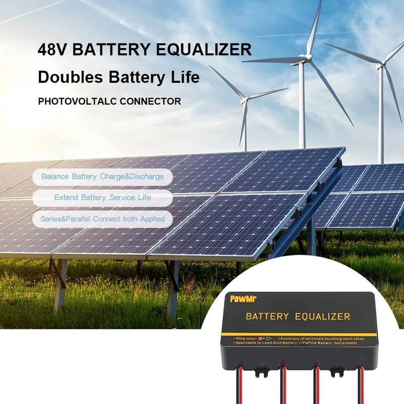 Équaliseur de Batterie Solaire 24V 48V