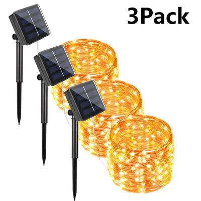 Guirlande Solaire Extérieure LED Lot Multiple