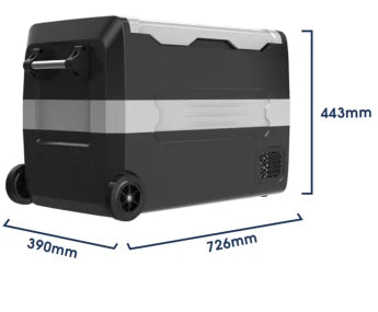 Réfrigérateur Portable 12V 24V à Compresseur avec Roues