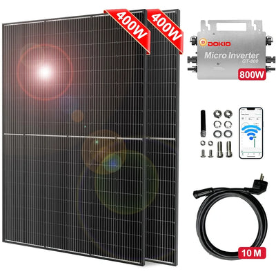 Panneau Solaire de Balcon 400W à 1600W