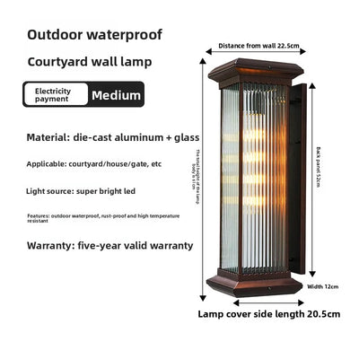 Applique Solaire Murale Extérieure Étanche Ultra-Lumineuse
