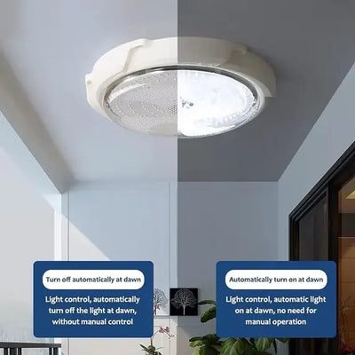 Lampe Solaire Intérieur Plafonnier Étanche Garage Atelier 60W à 200W
