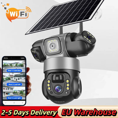 Caméra Solaire Surveillance Extérieure 4G Wifi - vue 12