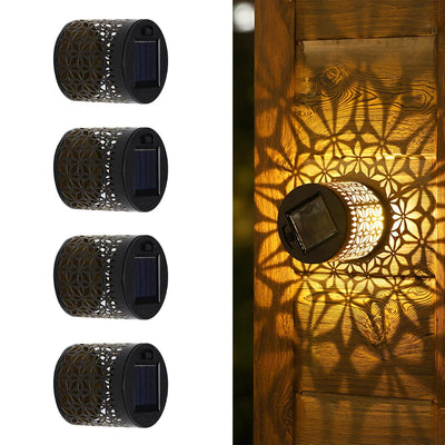 Lampe Murale Solaire Projecteur Étanche Jardin Terrasse Allée