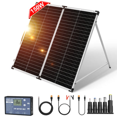 Panneau Solaire Pliable Dokio 100W 160W 200W pour Camping-Car