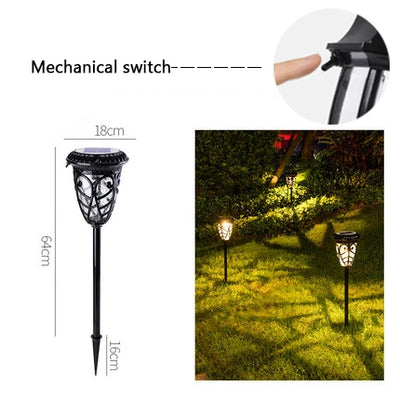 Spot Solaire de Jardin Sans Fil Étanche IP55