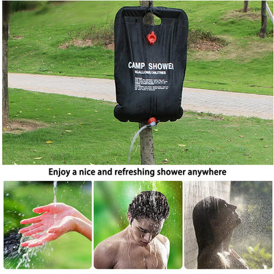 Sac de Douche Solaire 20L 40L pour Camping