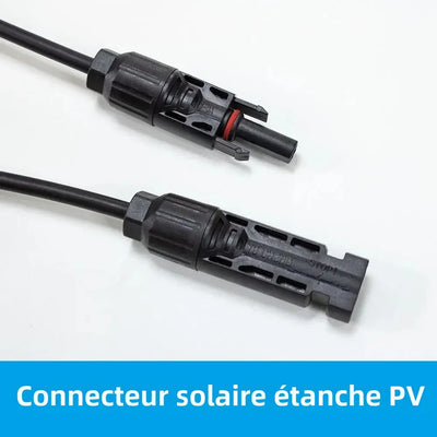 Câble Solaire PV Étanche avec Connecteur