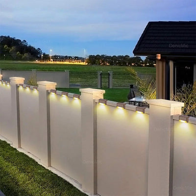 Lumière Solaire Escalier Extérieur LED Guide Jardin Étanche