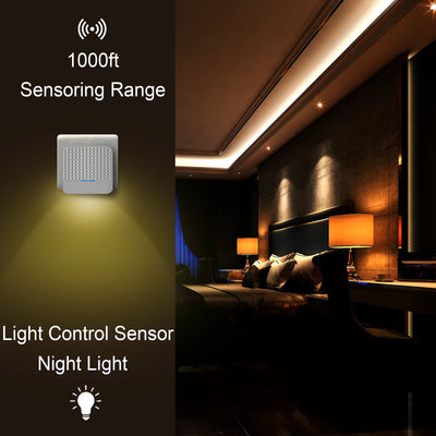 Sonnette Solaire Sans Fil IP65 Portée 300 m avec Récepteur