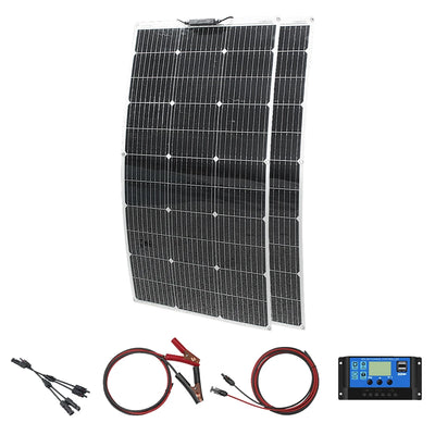 Panneau Solaire Flexible 200W 400W Kit 12V