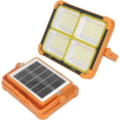 Projecteur Solaire Portable LED Rechargeable 100W
