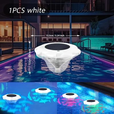 Lampe Solaire Flottante LED Piscine et Bassin Multicolore