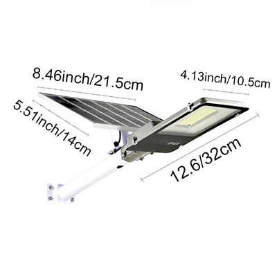 Lampadaire Solaire Extérieur Puissant IP67 Crépuscule à l'Aube